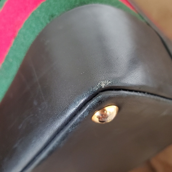 Rare Vintage Gucci Train Case Handbag Trav… - Picture 8 of 15